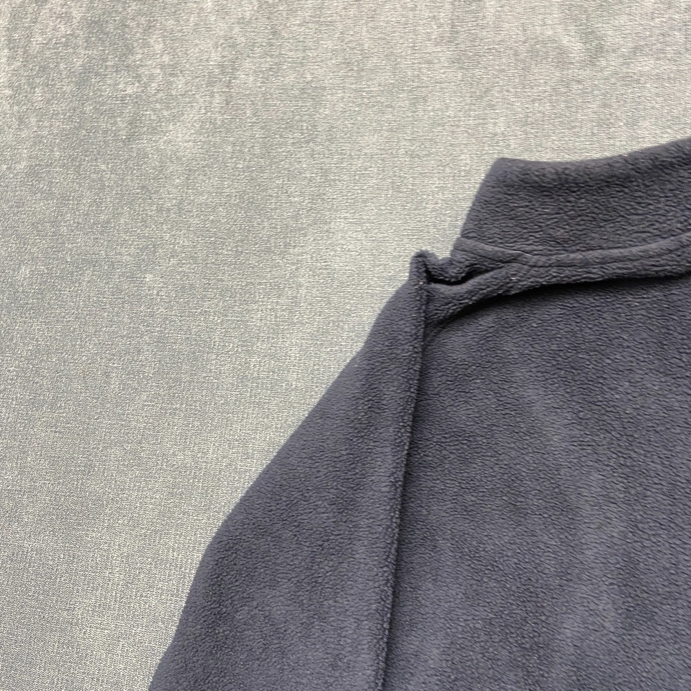 Nike Sportswear Fleece Jacket Boy 7L Navy Embroidered Swoosh Logo Classic Zip Up - Picture 13 of 13
